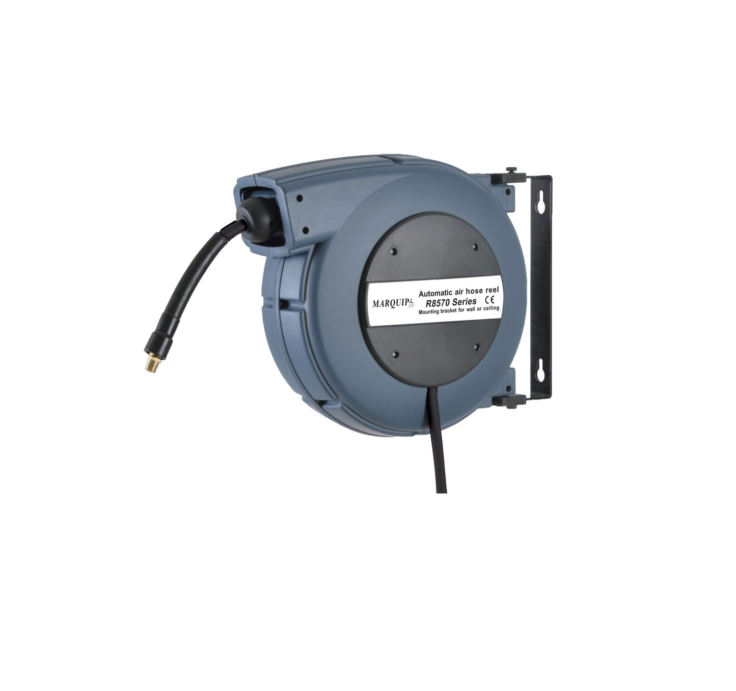 Hose Reel AIR- 20 Meter 3/8 German Flexi Hose 1/4"M Inlet/Outlet