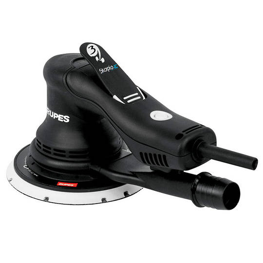 RUPES 'Skorpio E' 150mm Electric Random 3mm Orbital Brushless Palm Sander
