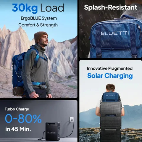 BLUETTI HANDSFREE 2 BACKPACK POWER STATION