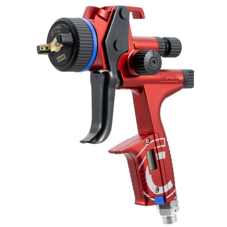 SATAjet X 5500 RP Clearcoat 1.3I CC Digital Spray Gun with RPS Multi Purpose Cup 0.6 l
