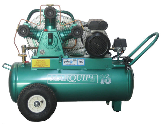 COMPRESSOR MARQUIP 2kW c/w pneu wheels