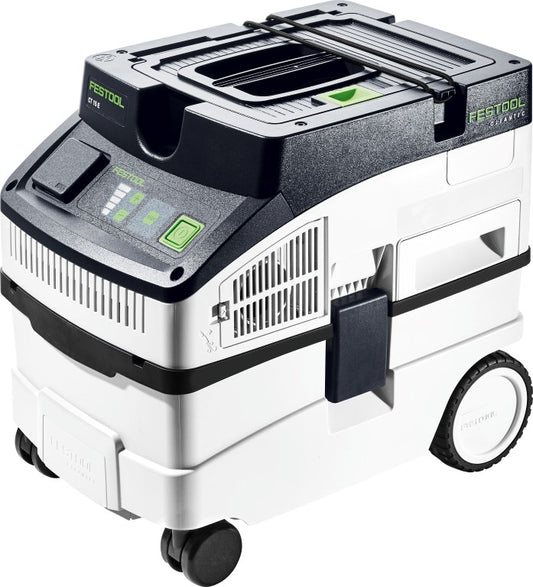 Festool dust extractor on a white background
