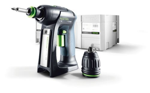 FESTOOL CORDLESS DRILL C18 Li BASIC