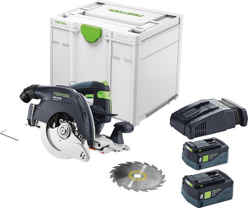 FESTOOL CIRCULAR SAW HKC55 5.0 EBI PLUS SCA SET