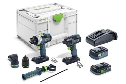 FESTOOL TID18 / TPC18 SET Li 4/5 Ah SYS