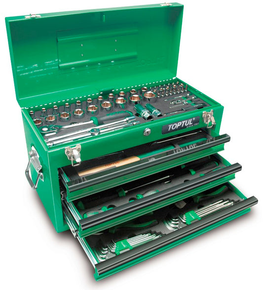 TOPTUL Tool Chest Set 99pc GREEN