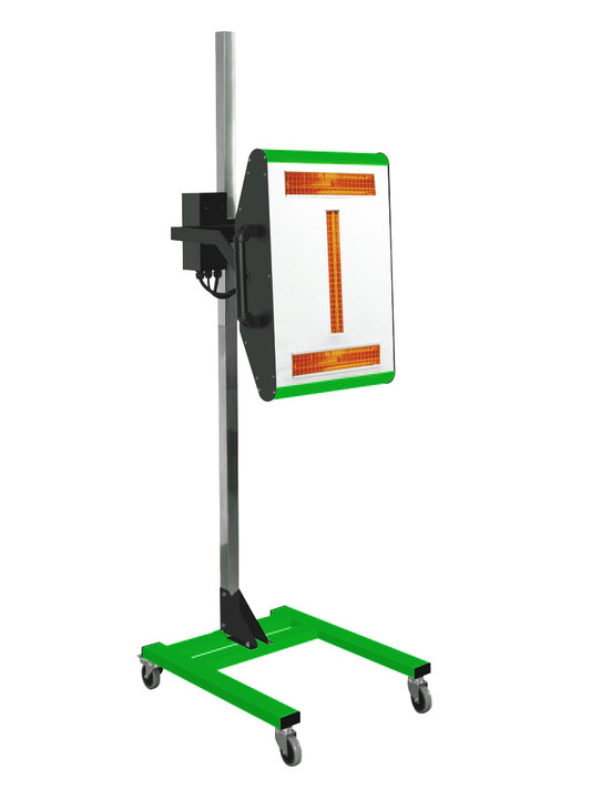 IR Curing 3X flat vertical post IR series