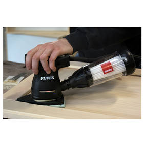 RUPES Electric Variable Speed Orbital Delta Palm Sander with Built-in Dust Bag