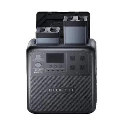 BLUETTI SWAPSOLAR AC180T PORTABLE HOTSWAP BATTERY POWER STATION | 1800W (2700W SURGE) 1433WH