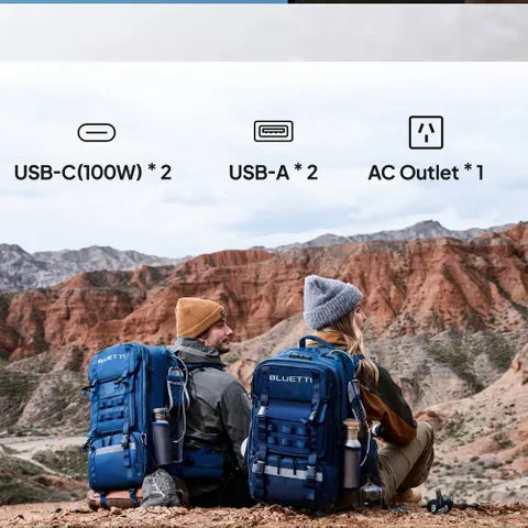 BLUETTI HANDSFREE 2 BACKPACK POWER STATION