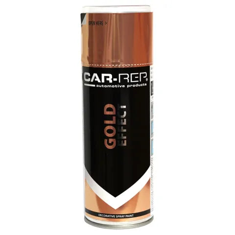 Car-rep Gold Effect Aerosol Carton/6