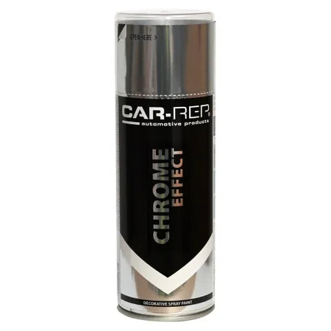 Car-rep Chrome Effect Aerosol Carton/6