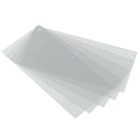 SATA Visor Foils for Respirator Vision 2000, Pack of 1000 Pieces (Perforation: 6 Holes) (36301)
